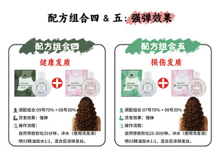 美发强弹效果配方组合