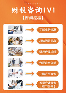 财税咨询1V1服务流程
