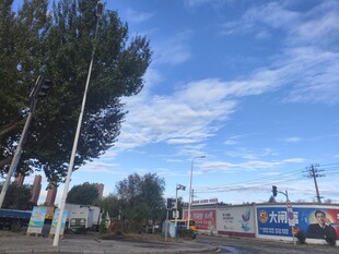 街道天空