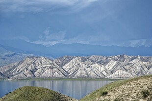 高原山湖自然风光