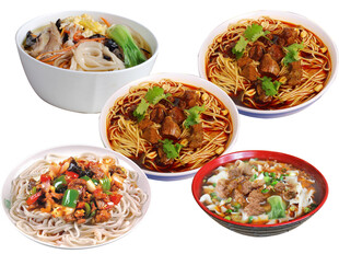 美食拌面米线汤饭