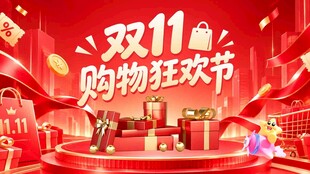 双十一购物狂欢节