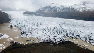 壮丽冰川自然景观