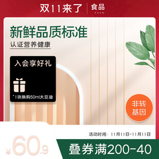双11食品促销海报