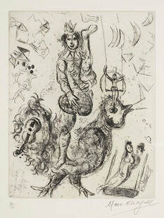 复古抽象黑白版画