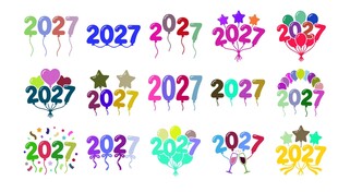 2027 气球素材