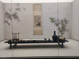 新中式禅意茶室场景