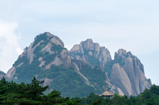 青山远景自然风光