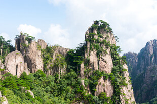 山林奇峰自然景观