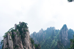 黄山奇峰风光