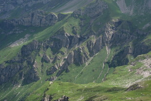 高原峡谷草甸自然风光