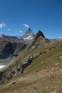 马特洪峰高山风光