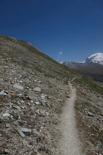 高原山地徒步小路