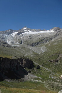 高原雪山冰川风光
