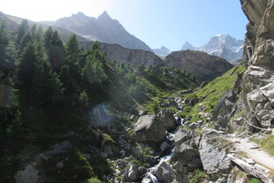 山涧山野自然风光