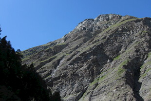 蓝天山野山地风光