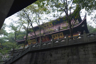 林间古寺风光