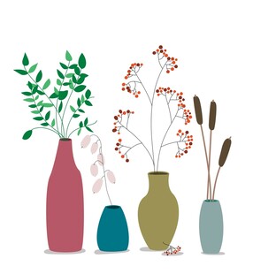 插花花瓶