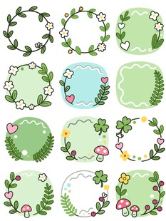 花草边框素材