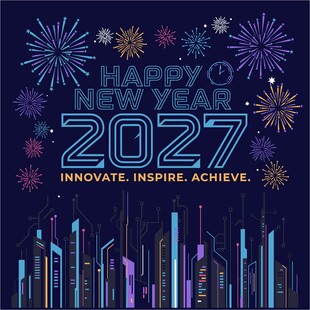 2027 新年海报