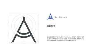 字母A创意logo设计