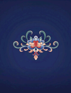 宝相花纹样