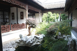中式古建庭院景观