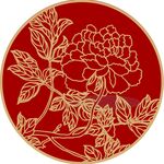 中式婚礼背景打印源文件图片