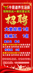 牛肉汤锅招聘展架
